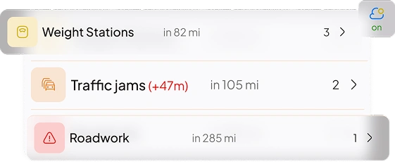 Top truck GPS reviews with smart truck route app — reliable GPS for truckers with weather and road condition tracking.
